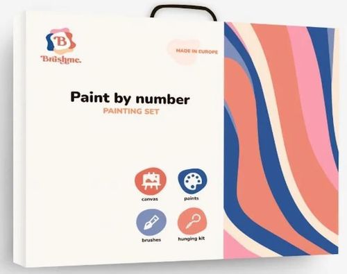 купить Картина по номерам BrushMe BS24594 40x50 cm (în cutie) La apus в Кишинёве 