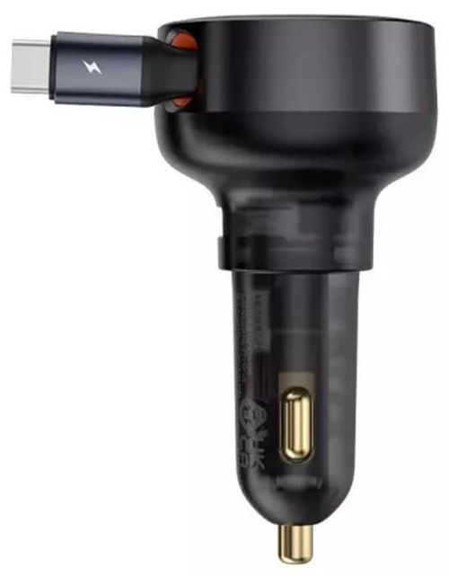 купить Зарядное устройство для автомобиля Baseus C00057800111-00 Enjoyment Pro Type-C with Cable 60W Cluster, Black в Кишинёве 