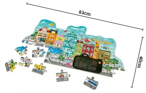 cumpără Puzzle Hape E1629 Puzzle Orașul animat în Chișinău 
