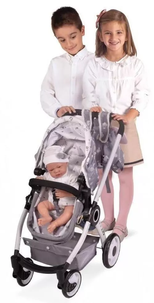 купить Кукла DeCuevas 80535 кукольная коляска 3 в 1 с рюкзаком SKY 2020 - 70 cm в Кишинёве 