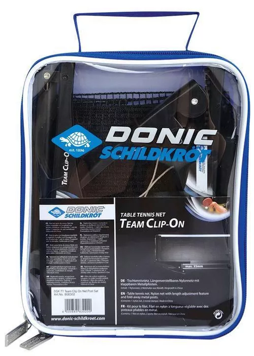 купить Теннисный инвентарь Donic 3897 Plasa tenis de masa Team Clip On + husa 808302 в Кишинёве 