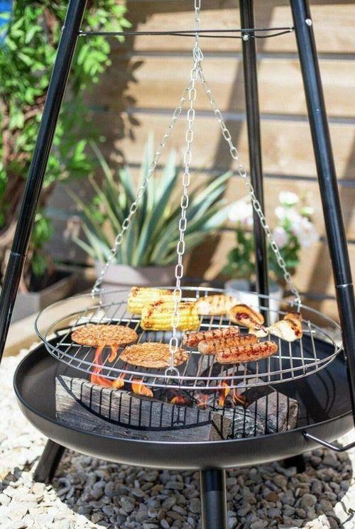 Produs pentru picnic La Hacienda Tripod with hanging grill cump ra la pre mic in Chi in u B l i Cahul Comrat Taraclia Moldova Internet magazin MAXIMUM