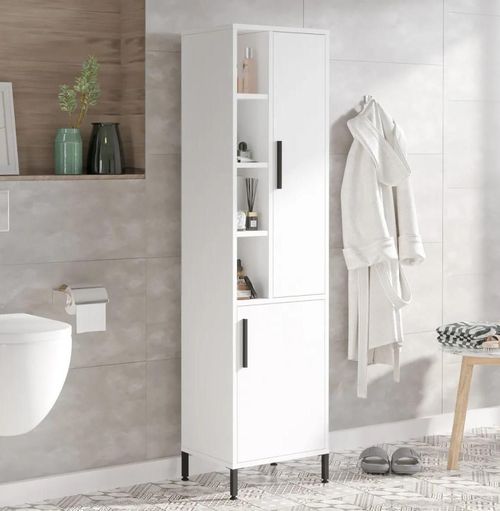 купить Шкаф-пенал Trendy VI2-W 45x173x35cm, multifunctionala (GTR006716) в Кишинёве 