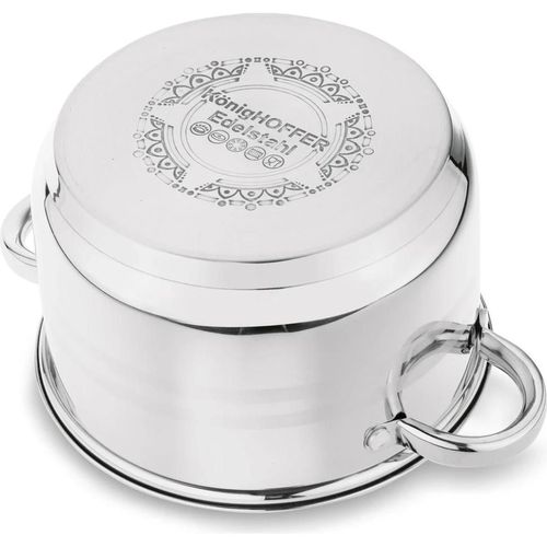 купить Набор посуды Konighoffer Набор посуды Bari Silver 6pcs в Кишинёве 