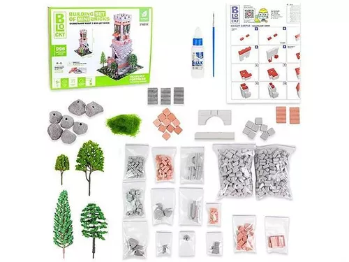 cumpără Set de construcție Strateg 57170 Blocky, Turn, 996buc în Chișinău 