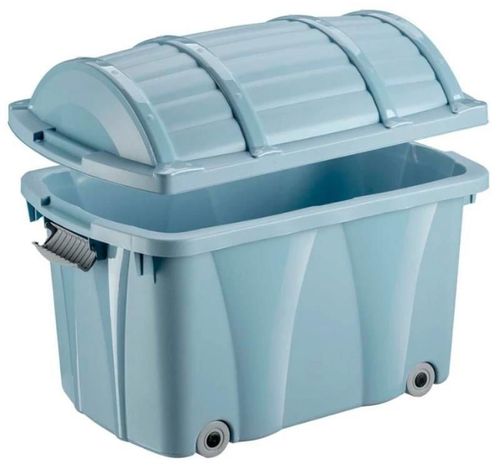 cumpără Cutie depozitare Keeeper Pure (10571680) Nordic Blue 49L для игрушек în Chișinău 