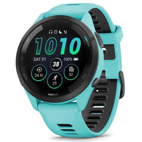 купить Смарт часы Garmin Forerunner 265 Aqua/Black (010-02810-12) в Кишинёве 