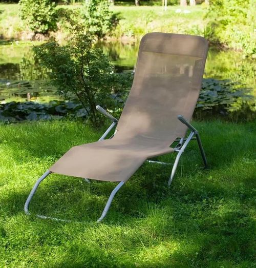 купить Садовая мебель Jumi Sezlong pliant (bej) в Кишинёве 