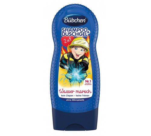 Sampon-gel de dus Bubchen Pompier Curajos 230 ml 