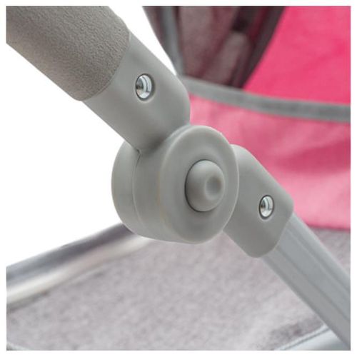 cumpără Păpușă Baby Mix 56090 Коляска Для Кукол 2в1 Sophie Pink-Grey în Chișinău 