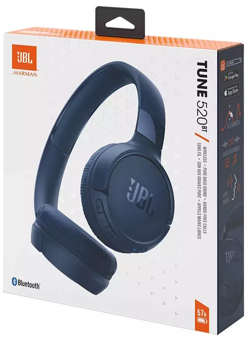 купить Наушники беспроводные JBL Tune 520BT Blue в Кишинёве 