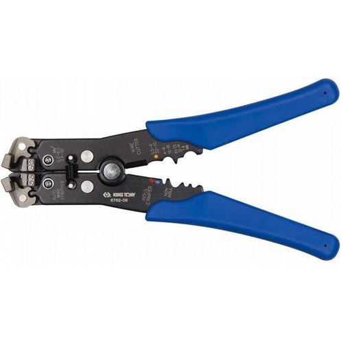 купить Ручной инструмент King Tony 6762-08 стриппер для зачистки изоляции, резки проводов и обжима клемм (автоматический) в Кишинёве 