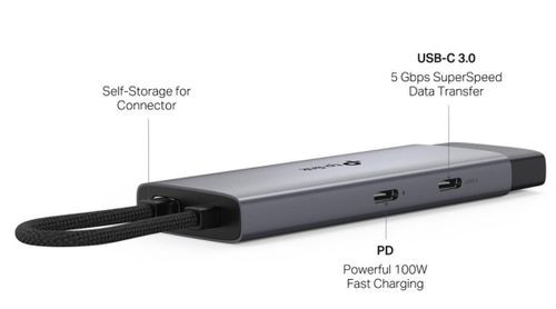 купить USB Hub TP-Link UH5020C USB-C Hub, 5in1 в Кишинёве 