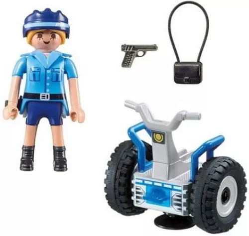 купить Конструктор Playmobil PM6877 Policewoman with Balance Racer в Кишинёве 