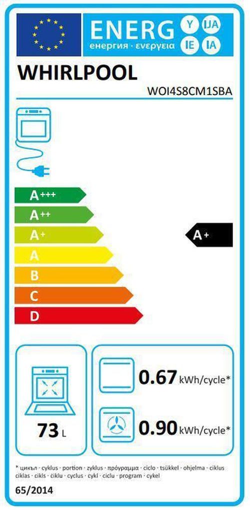 купить Встраиваемый духовой шкаф электрический Whirlpool WOI4S8CM1SBA в Кишинёве 