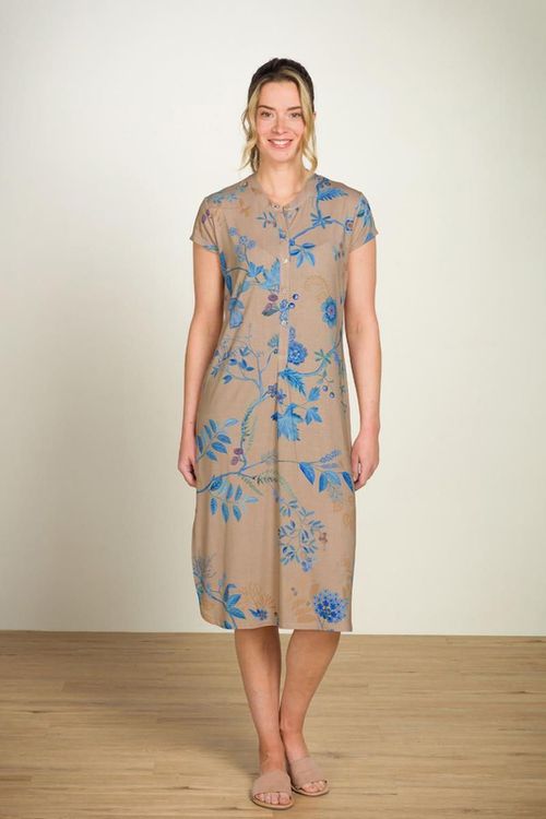 купить Домашний текстиль Pip Studio 51.504.690 Dalia Short Sleeve Nightdress Marigold Blue L Blue в Кишинёве 