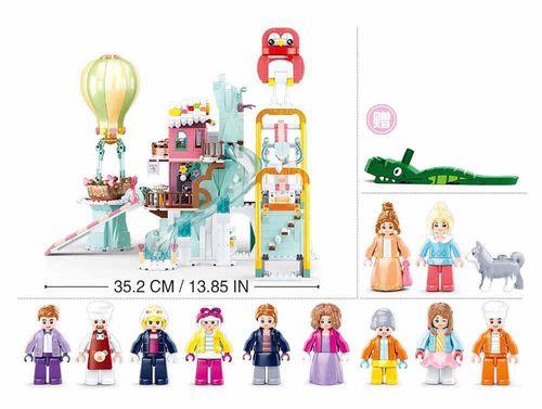 cumpără Set de construcție Sluban B0962 Girls Dream Skiing Holiday în Chișinău 