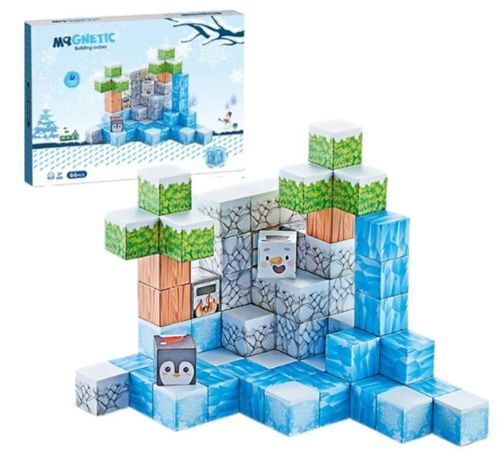 cumpără Set de construcție Essa CH1310 Set de construcție din cuburi magnetice, 66elem în Chișinău 