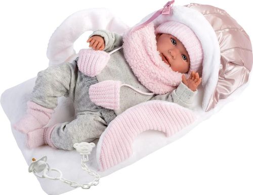 купить Кукла Llorens 74004 Mimi Llorona Capazo Porta Bebe 40 см в Кишинёве 
