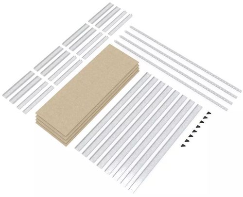 купить Cтеллаж складской Nex Home Raft metalic Titan 2160x1200x800 mm, 5 nivele MDF, galvanizat в Кишинёве 