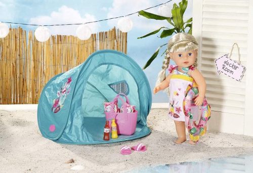 купить Кукла Zapf 829257 Игровой набор Пляж BABY born Holiday Beach Set в Кишинёве 