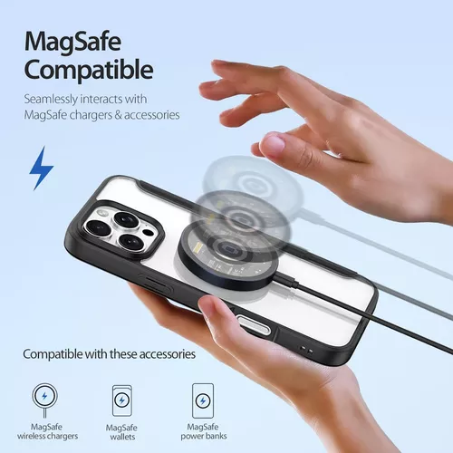 купить Чехол для смартфона Dux Ducis iPhone 16 Pro Max Skin X Pro with MagSafe, Black в Кишинёве 