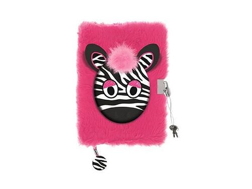 купить Блокнот St.RIGHT 57879 Agenda cu lacat, A5, 96foi, Zebra, coperta plus в Кишинёве 