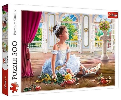 купить Головоломка Trefl 37351 Puzzles 500 Little ballerina в Кишинёве 