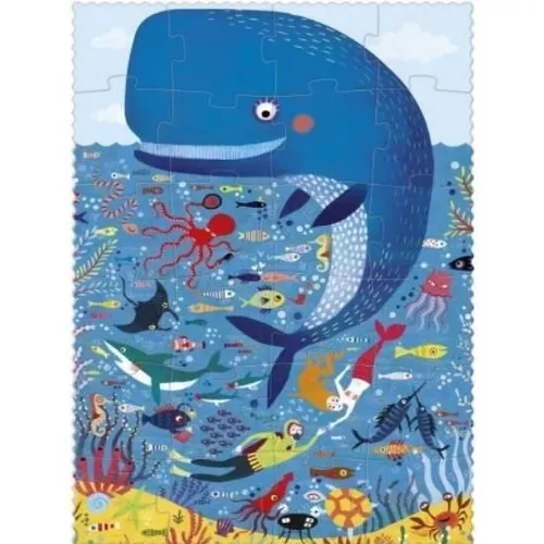 купить Пазл Londji PZ562 Pocket Puzzle - My Little Ocean в Кишинёве 