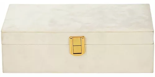 cumpără Cutie depozitare H&S 46707 pentru bijuterii 25x16x7cm, din catifea în Chișinău 