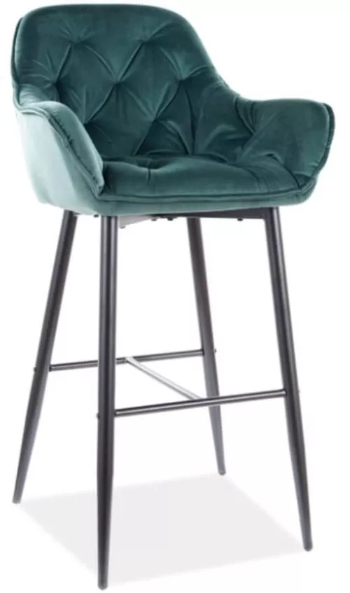 cumpără Scaun de bar Signal Cherry H-1 velvet în Chișinău 