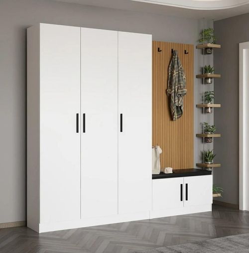 cumpără Mobilă pentru antreu Trendy Noe-8290, 225x210x35cm (GTR004007) în Chișinău 