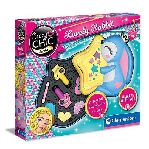 купить Набор для творчества Clementoni Set pentru machiaj Iepuraș Crazy Chic (18810) в Кишинёве 