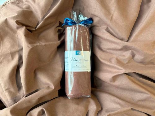 купить Домашний текстиль Relaxe Home 018946 Cearsaf cu elastic Inspiratie 160x200cm, Chocolate в Кишинёве 
