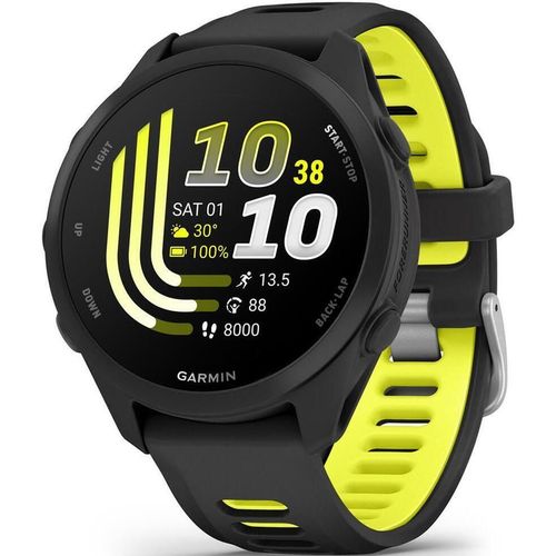 cumpără Ceas inteligent Garmin Forerunner 170 Music, GPS, WiFi, Black/Amp Yellow, WW (010-03920-10) în Chișinău 