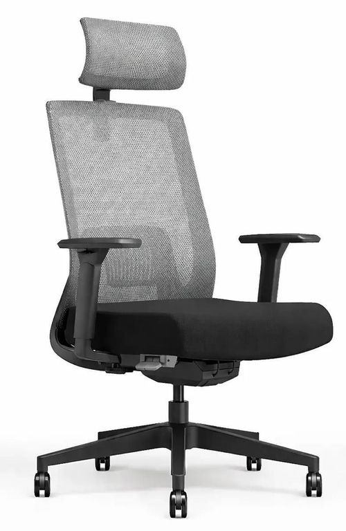 купить Офисное кресло Kreslalux Tanit grey/ black в Кишинёве 