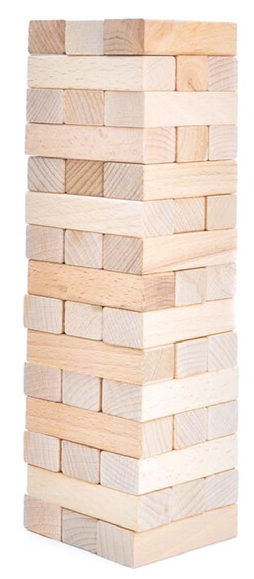 cumpără Joc educativ de masă Maximus MX5253 Joc de masă Jin GO jenga din 45 blocuri de lemn în Chișinău 