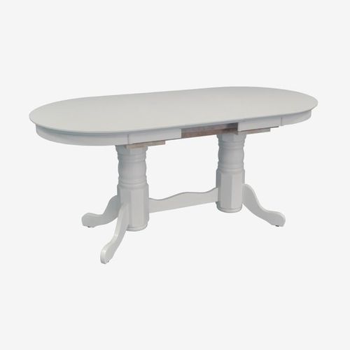 купить Комплект стол и стулья Evelin di Costacurta стол HV-31N White + 6 стульев YTC-078Wh UF885-14 Grey в Кишинёве 