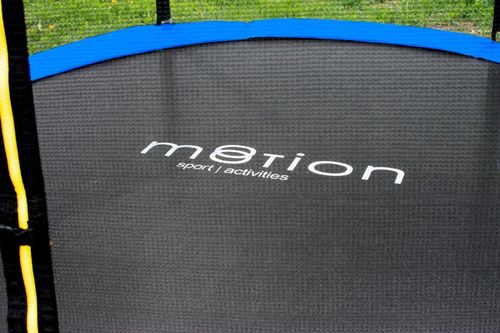 cumpără Trambulină Jumi OM-710221, 244 cm, plasa de protectie interioara, Negru/albastru în Chișinău 