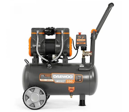 cumpără Compresor Daewoo DAC 240S 24L 250l/min 8bar 1.45kW (безмасл.) în Chișinău 
