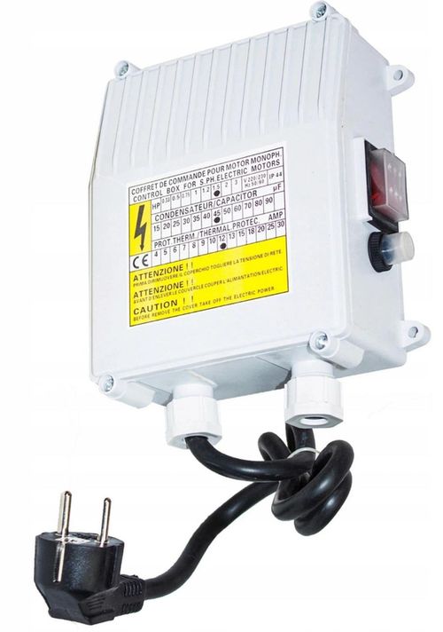 купить Блок управления поливом IBO CP-1.5/60 пусковая коробка 1.5kw, 60MF, 15A в Кишинёве 