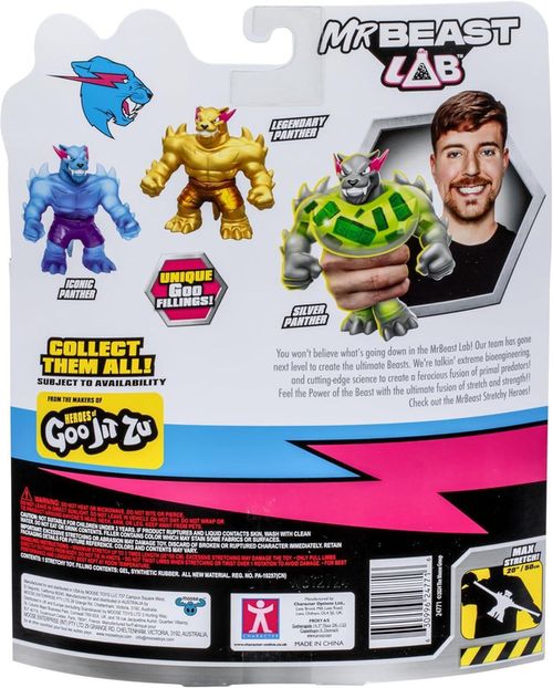 cumpără Jucărie miscellaneous 24771 Figurină Panteră Argintie Stretch Hero în Chișinău 