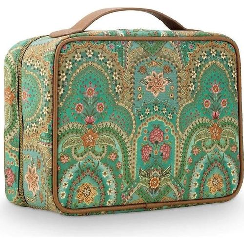 cumpără Geantă de toaletă/de cosmetice Pip Studio 51.274.304 Casey Beauty Case Jabali Green 27x10x19cm Green în Chișinău 