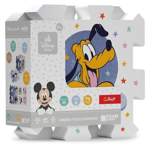 cumpără Covoraș de joacă Trefl 61604 Puzzle din spumă. Mickey Mouse 2023 în Chișinău 
