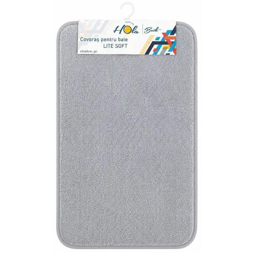 купить Коврик для ванной Hydro S 0440173 LITE SOFT, gri, 40x60cm в Кишинёве 