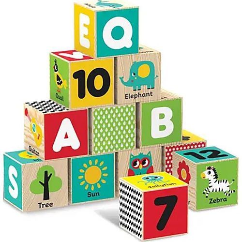 купить Игрушка Kids Hits KH20/030 Деревянные кубики ABC в Кишинёве 