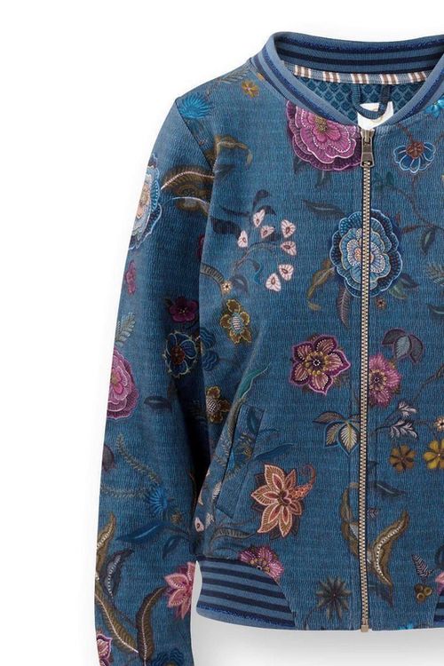 купить Домашний текстиль Pip Studio 51.515.154 Nicos Jacket Coco Flower Blue M Blue в Кишинёве 