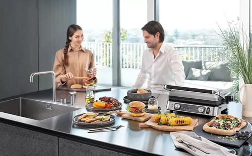 купить Гриль-барбекю электрический DeLonghi CGH1112DP MultiGrill Smart в Кишинёве 