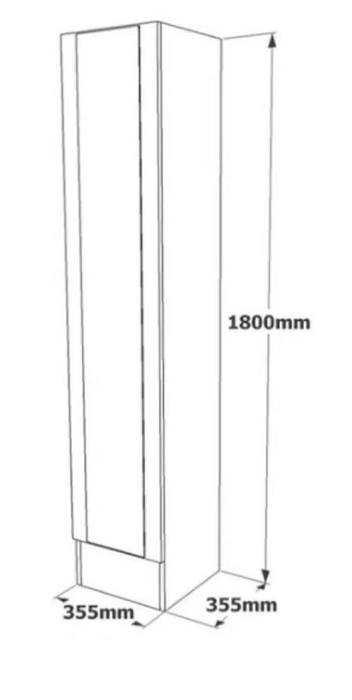 cumpără Mobilă pentru antreu Trendy ML15-A, 90x180x34cm (GTR001395) în Chișinău 