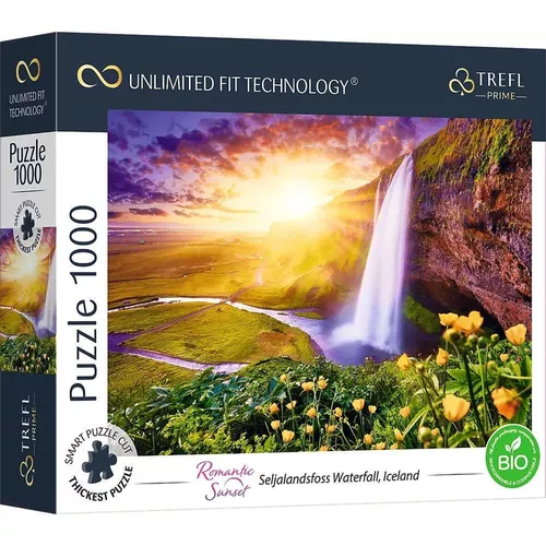 cumpără Puzzle Trefl 10756 Puzzle 1000. UFT Seljalandsfoss Waterfall, Iceland în Chișinău 